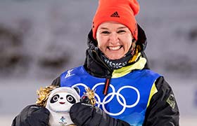 Denise Herrmann aus Bockau gewinnt olympisches Gold in Peking