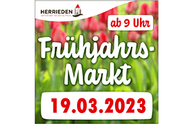 Herrieder Frühjahrsmarkt am Sonntag 19.03.2023