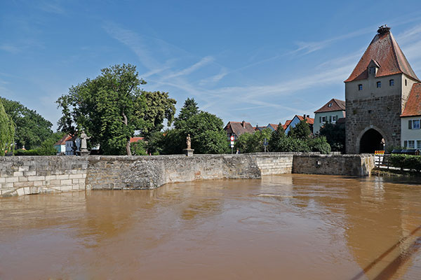  Günther Holzinger Hochwasser Altmühlbrücke